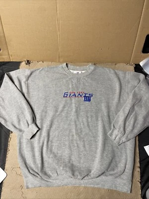 Sudadera DE COLECCIÓN New York Giants Suéter Para Hombres XXL Gris Cuello Redondo  Foto 1 de 4