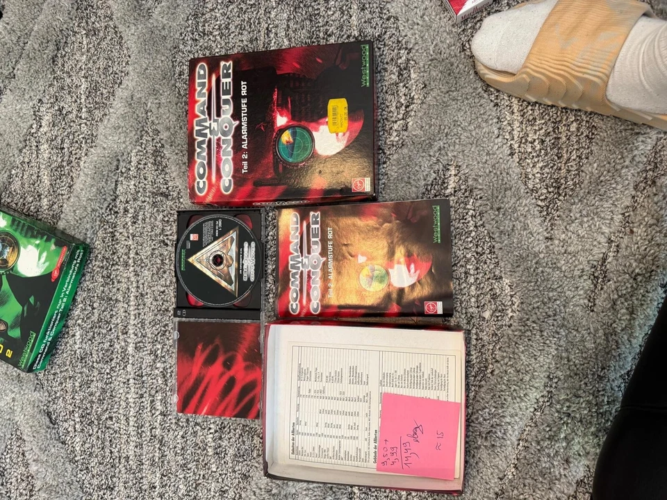 Command & Conquer Teil 2 Alarmstufe Rot PC 1996 Big Box Bigbox Videospiel Retro - Bild 1 von 1
