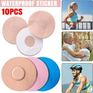 10x Waterproof Adhesive Patches CGM Tape Freestyle Libre Sensor Cover Sticker - Picture 1 of 11