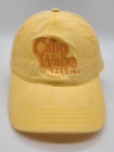 Cabo Wabo Cantina Yellow Women's Ponytail Adjustable Strap Back Hat Cap Otto