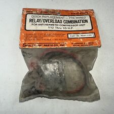 R081  Refrigerator Relay Overload for1/12 - 1/5 hp Compressors 115 Volts
