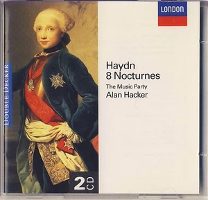 Haydn - Alan Hacker & The Music Party: 8 Nocturnes (2 Discs, London) Like New - Bild 1 von 2