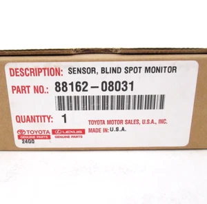 Genuine OEM Toyota 88162-08031 Blind Spot Monitor Sensor 2018-2020 Sienna - Picture 1 of 5