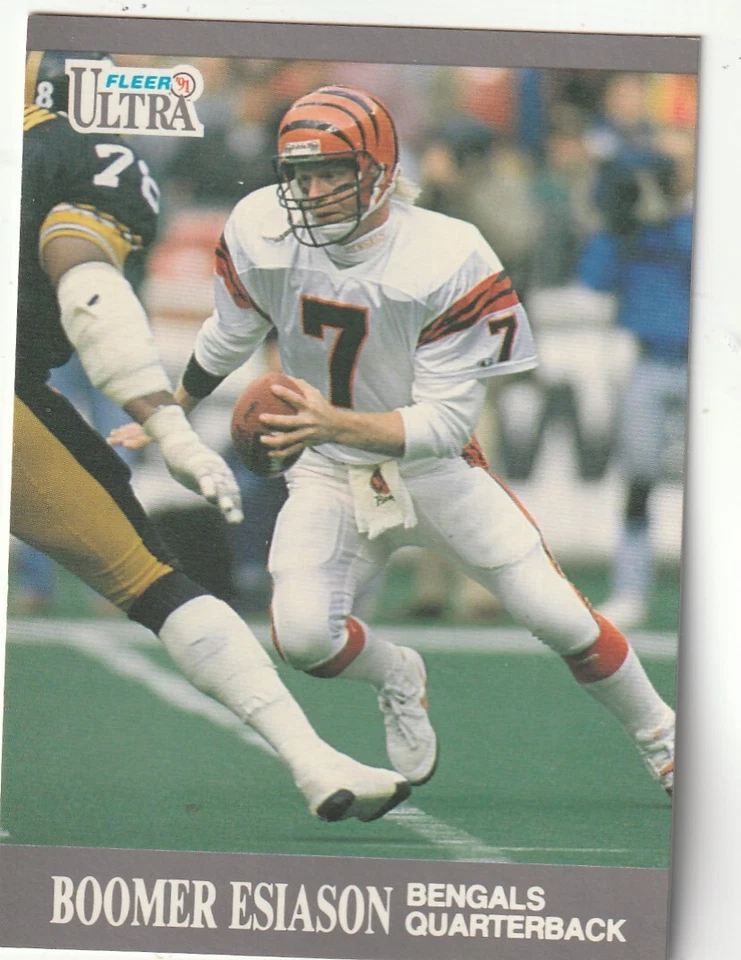 FREE SHIPPING-MINT-1991 Fleer Ultra Boomer Esiason #15 BENGALS - Image 1 of 1