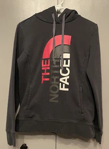 The North Face Damen Trivert Logo Schwarz Pullover Hoodie Gr. Medium - Bild 1 von 3