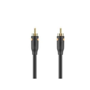 BELKIN CABLE DIGITAL COAXIAL 2M DOUBLE SHIELD GOLD PLUG SURROUND PRO F3Y096BAU2M - Picture 1 of 1