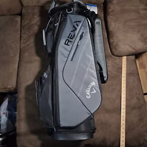 Callaway Women's REVA Cart Bag Black/Grey 14 Way Full Length Divider - Picture 1 of 11