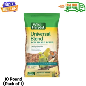 10Lb Small Bird Food-High Vitamin Seed Bird Food For Canaries, Parakeet, Finches - Picture 1 of 6