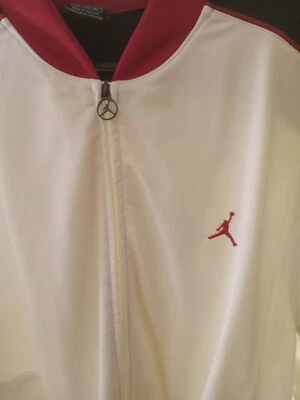 Jordan Track Jacket white/red/black Sz. 2XL - Image 1 of 3