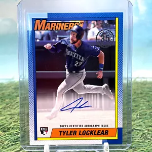 Tarjeta automática Tyler Locklear Rookie On 1990 35th 2025 Topps Serie 1 90A-TL Mariners - Imagen 1 de 2