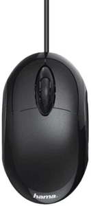 HAMA - MC-100 Optical 3-Button Mouse, Black - Picture 1 of 3