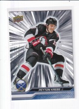 2023-24 PEYTON KREBS UPPER DECK SERIES 1 SILVER OUTBURST #19