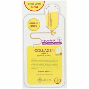 Mediheal Collagen Impact Essential FACE Mask EX Sheet Made in KOREA 10 masks - Picture 1 of 2