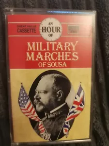 An Hour Of Military Marches Of Sousa (Cassette Tape) - Picture 1 of 2