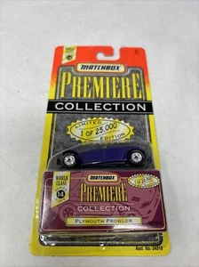 Matchbox Premiere Collection Plymouth Prowler Series 14 Purple 1997 - Picture 1 of 5