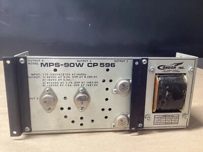 Fuente de alimentación de CC de doble salida Condor MPS-90W CP596 #105B66PR3*CO Foto 1 de 4