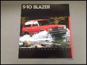 1987 Chevrolet S-10 Blazer 20-page Original Sales Brochure Catalog - Chevy Truck - Picture 1 of 11