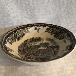 JOHNSON BROTHERS THE FRIENDLY VILLAGE COUPE CEREAL BOWLS) EUC - Picture 1 of 9