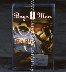 BOYZ II MEN THROWBACK RARE UKR ORIGINAL TAPE CASSETTE HIP HOP SOUL R&B - Picture 1 of 3