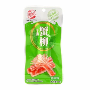 海欣手撕蟹柳藤椒味 Haixin Spicy Crab Sticks 14g x 20 Bags - Picture 1 of 4