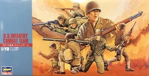 1:72 Maßstab Hasegawa Militärsoldaten - 2. Weltkrieg USA - 24 Figuren Modellbausatz # - Bild 1 von 1