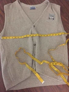 Vintage American Made Vantage 1997 Bowling Reichert Cup Xl Sweater Vest Mt11 - Bild 1 von 9