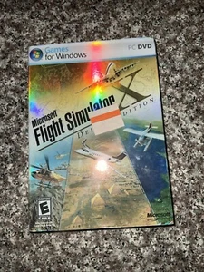 Microsoft Flight Simulator X: Deluxe Edition (PC, 2006) Complete W/ Key Code - Picture 1 of 9