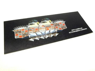 Cadillac 1977 Accessory Brochure DeVille Fleetwood Eldorado Accessories Catalog - Image 1 of 4