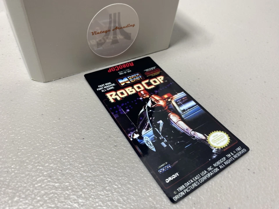 Etiqueta de repuesto Robocop (NES Nintendo) Foto 1 de 1