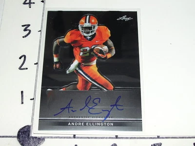 Andre Ellington - 2013 LEAF DRAFT Rookie Autograph - Arizona CARDINALS - Clemson - Image 1 of 2