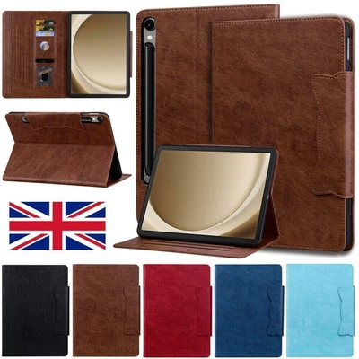 For Samsung Galaxy Tab S10 S9 S8 S7 FE Plus Shockproof Leather Case Stand Cover - Image 1 of 4