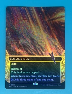 Lotus Field (0113) (Borderless) (Galaxy Foil) Edge of Eternities: Stellar Sights - Picture 1 of 2