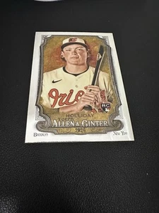 2024 Topps Allen & Ginter Hot Box Silver Portrait Jackson Holliday #277 RC - Bild 1 von 4