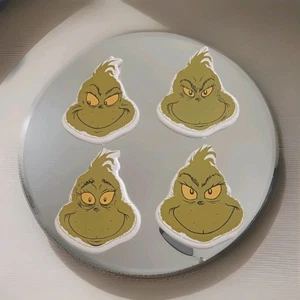 Bioworld Grinch Getränk Untersetzer Keramik 4 Stück - Neu ohne Verpackung - Bild 1 von 2