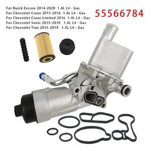 Oil Filter Housing Oil Cooler For Chevy Cruze Sonic Trax Buick Encore 1.4L - Picture 1 of 17