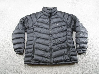 LL Bean Womens XL Ultralight 850 Down Jacket Puffer Black Pertex Downtek Read - Image 1 of 4