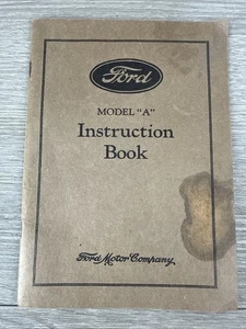 Original 1928 FORD Model “A” Instruction Book 52 Pages Ford Motor Company 3rd Ve - Bild 1 von 19