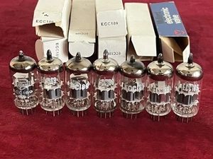 ECC189 Tube 7 Pieces NOS- Nib - NEW - Bild 1 von 23
