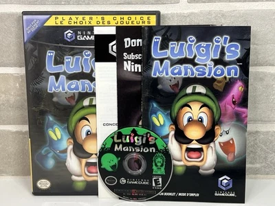 Luigi's Mansion - Nintendo GameCube - Player's Choice CIB Complete - VG - Image 1 of 4
