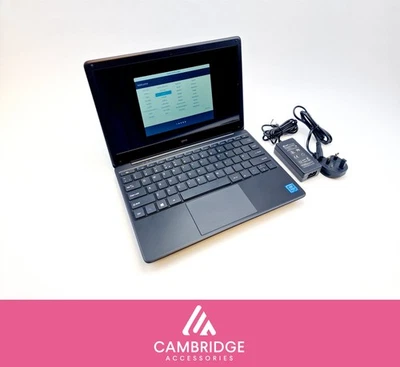 GeoBook 2E 12.5" Celeron N3450 4GB DDR4 64GB eMMC Black Linux Mint Very Good - Image 1 of 4