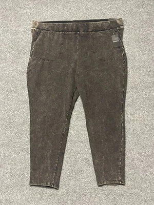 Leggings Capri Torrid para Mujer 4 Negros Lavados Activos Bolsillo de tiro alto Foto 1 de 4