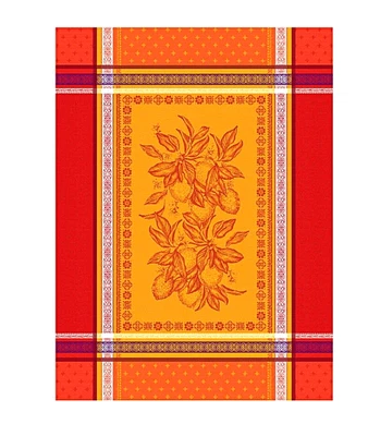 TISSUS TOSELLI, FRANCE NWT: FRENCH PROVENCAL 100% COTTON JACQUARD DISH KITCHEN TOWEL - MADE IN FRANCE