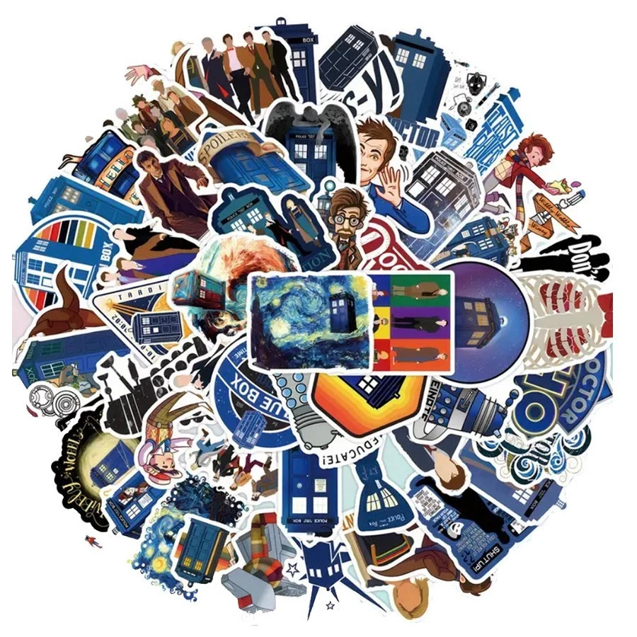 10 X Doctor Who Stickers | Tardis | Dr Who | UK SELLER