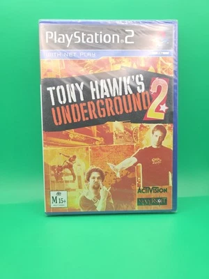 Tony HAWK'S Underground 2 sony PS2 PLAYSTATION 2 Pal - BRAND NEW SEALED - RARE - Image 1 of 3