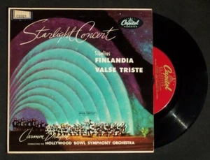 45RPM Capitol Starlight Concert Carmen Dragon Hollywood Bowl Hollywood CA Record - Picture 1 of 2
