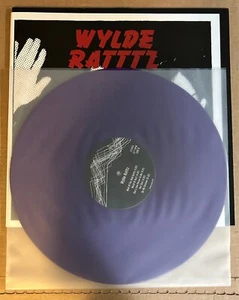 LP: WYLDE RATTTZ - self titled s/t PURPLE VINYL #252 Ron Asheton Mark Arm - Picture 1 of 4