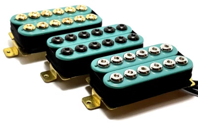 Crusader NECK Position Replacement Humbucker Choice of Pickup & Pole Color Combo - Image 1 of 4