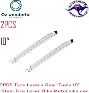10'' 2pcs Tyre Levers Gear Tools Steel Tire Lever - Picture 1 of 6