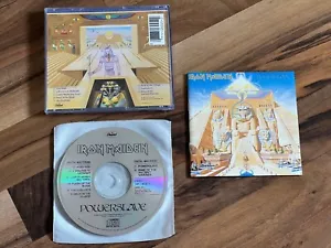 IRON MAIDEN Powerslave USA CD album pressing SRC-01 / JAX 1 matrix - Picture 1 of 4