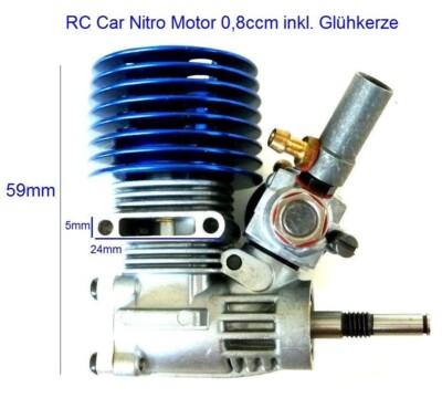 2 Stück Fireball RC Verbrenner Nitro Methan Standard Glühkerze